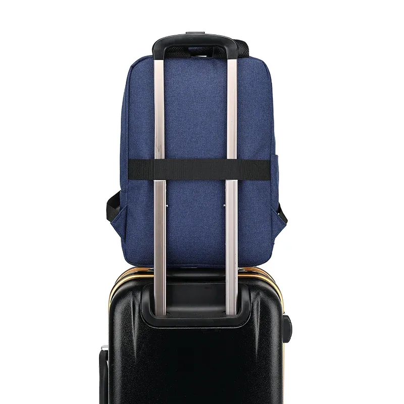 femmes hommes oxford simple sac à dos 16 pouces pochette d'ordinateur collège école étudiant livres sacs étanche usb charge voyage sacs à dos