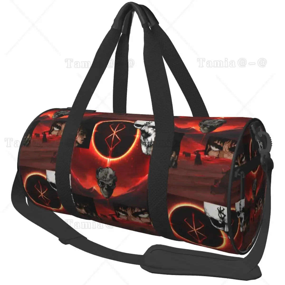 bereserk-sac de sport étanche avec poche pour homme et femme, anime japonais, sac à dos de voyage, sac de week-end, sac de sport de natation