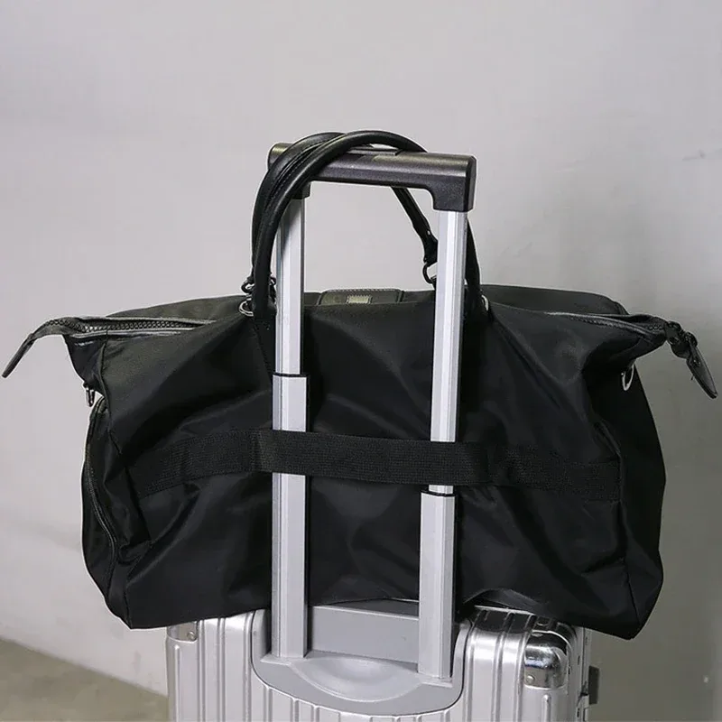 sac de voyage à la mode, sac de sport portable à courte vitesse, léger oxford, grande taille, fourre-tout pour bagages, sac à main pour hommes et femmes