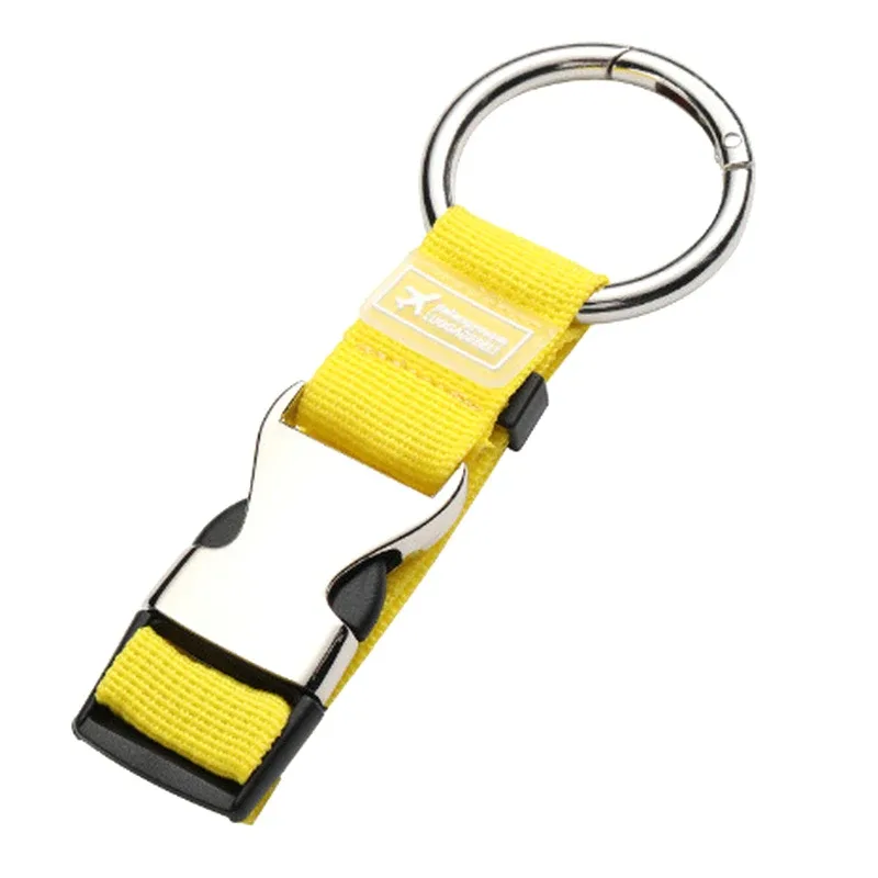sangles de bagage en nylon réglables avec clip à ressort métallique pour valises et sacs de cabine, 1 pièce
