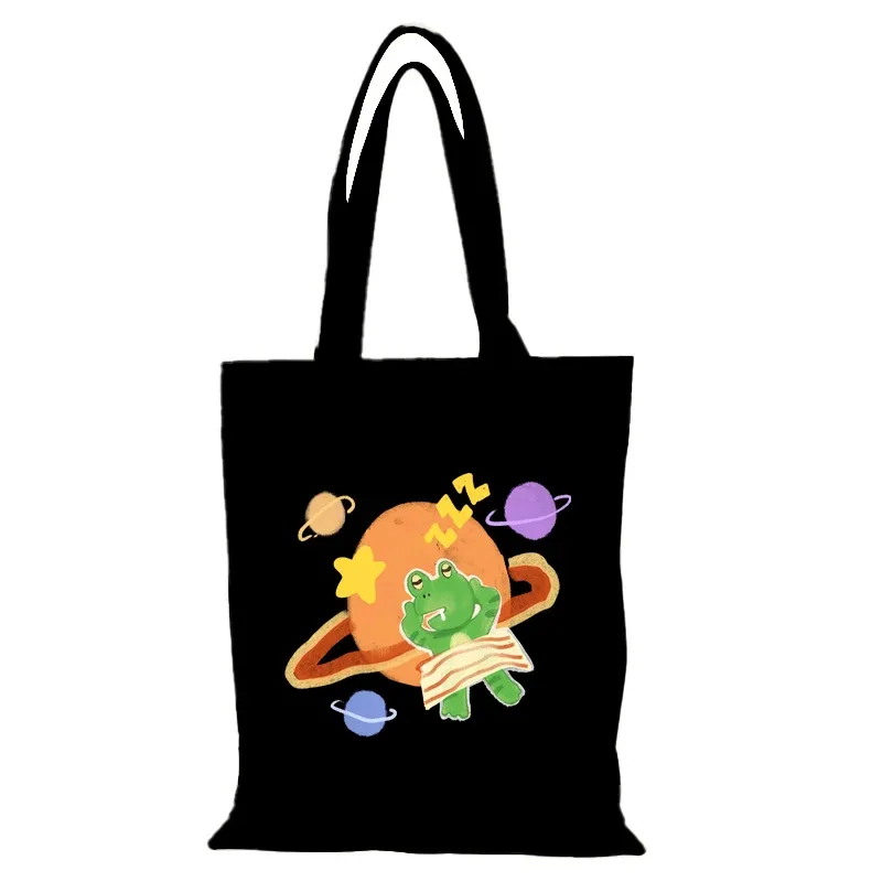 sac cadeau motif dessin animé nouveaux sacs à main le sac fourre-tout dame sacs sac à main femme eco shopper shopping plage tissu toile épaule