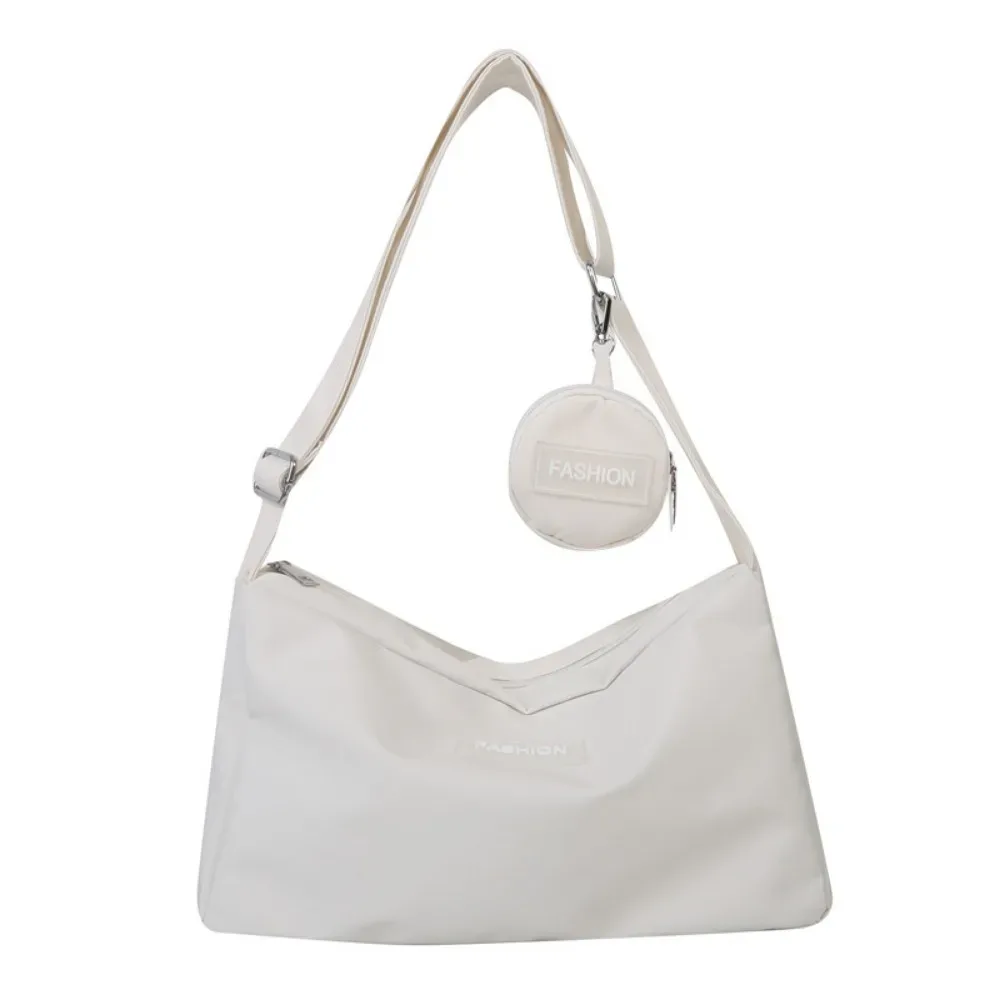 sac à bandoulière de grande capacité, version coréenne, décontracté, polyvalent, léger, oxford, nouvelle mode automne/hiver 2024