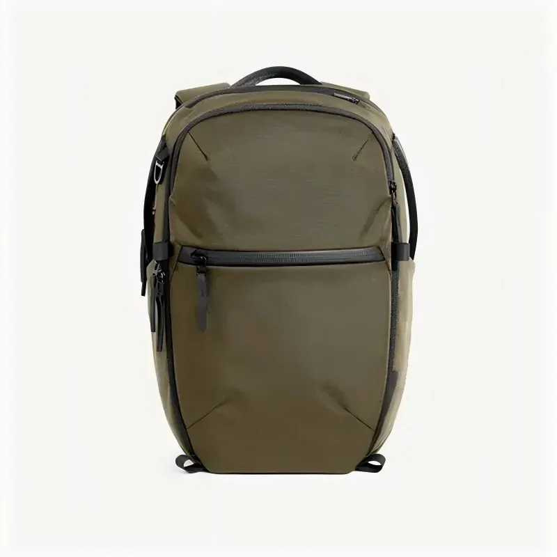 sac à dos city pack pro 2 en nylon vert olive 24l, imperméable, pour ordinateur portable, trajets quotidiens, voyages urbains, travail décontracté, edc