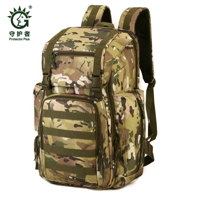 2025 new guardian 40l secret technique sac à dos multifonctionnel de voyage en plein air avec compartiment à chaussures et compartiment pour ordinateur portable