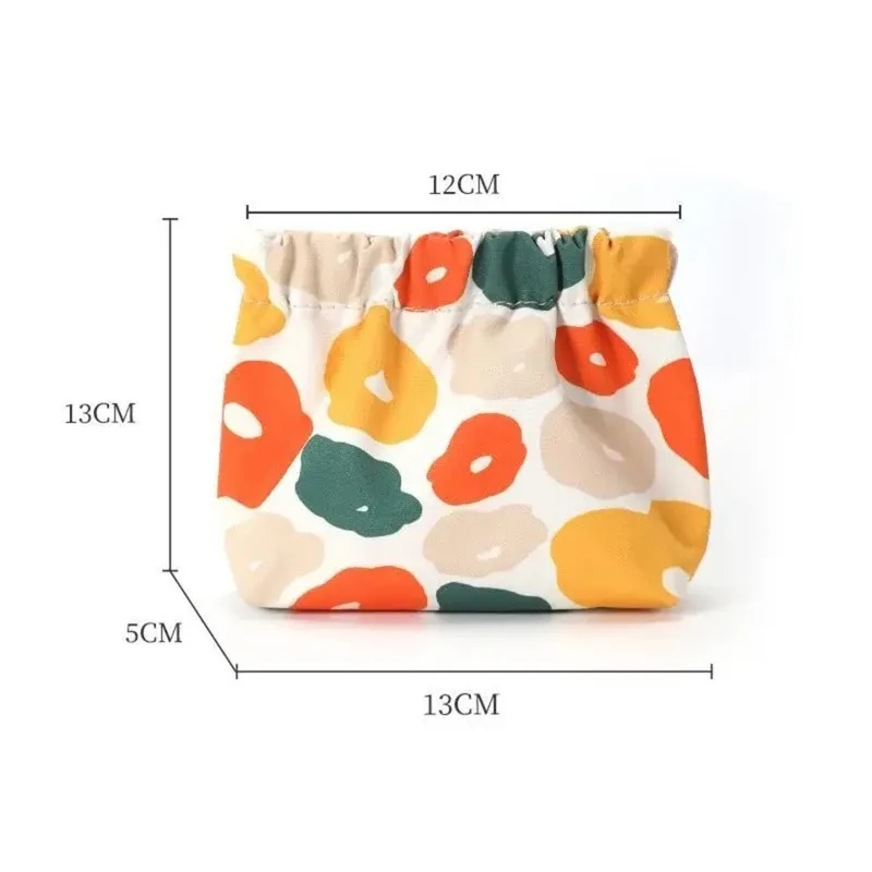 sac de rangement pour serviettes hygiéniques, sacs pour tampons pour femmes, porte-carte de crédit, pochette pour serviettes, cosmétiques, porte-monnaie en coton, organisateur