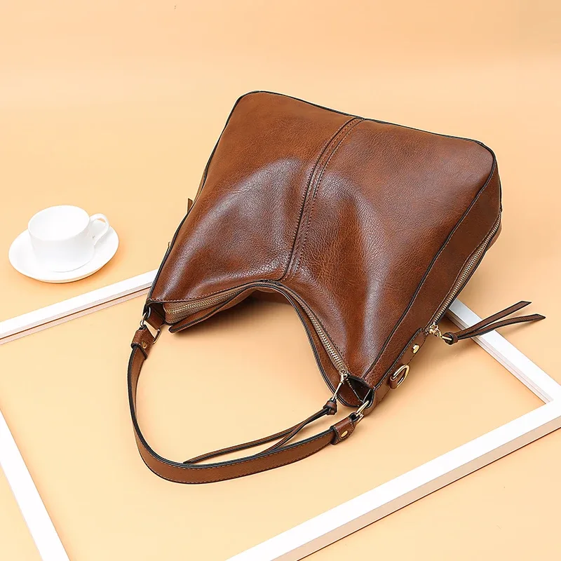 didabear sac hobo en cuir, sacs à main pour femmes, sacs à bandoulière décontractés, sacs à main tendance, sacs vintage, sacs fourre-tout grande capacité