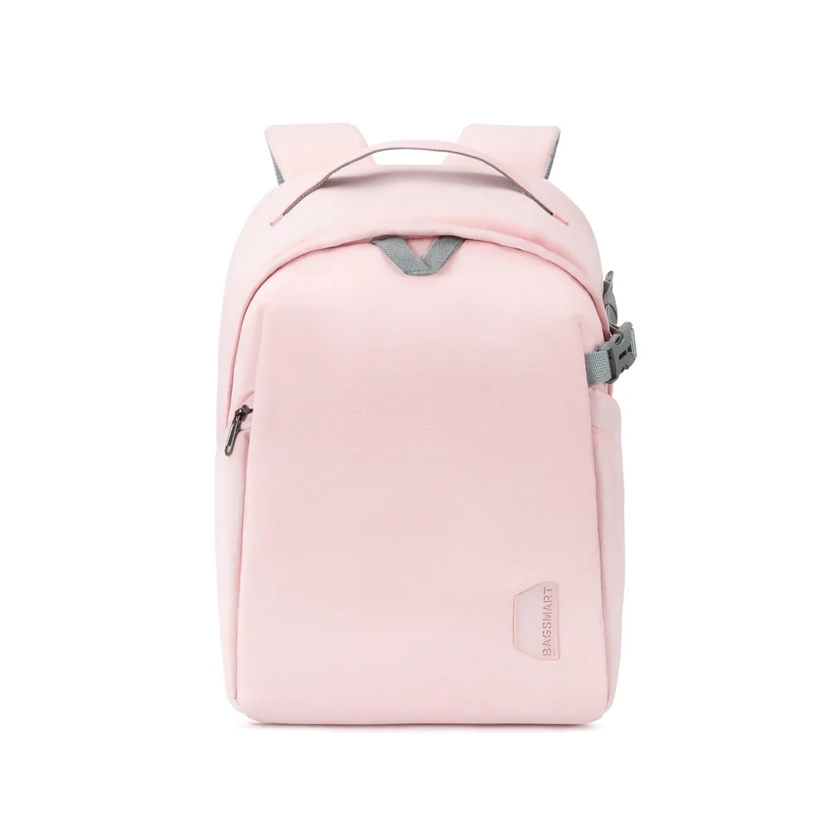 sac dos toile rose compartiments multifonction appareil photo objectifs accessoires voyage extérieur trépied fixation