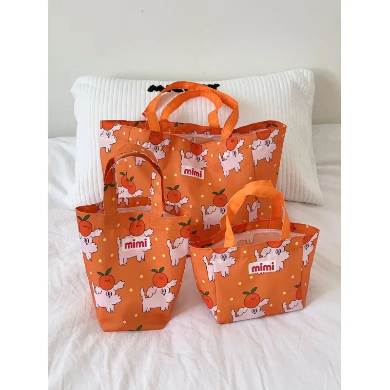 sac à main imprimé tendance de style coréen, grande capacité, léger, pratique pour le voyage, sac de rangement unisexe décontracté pour les voyages