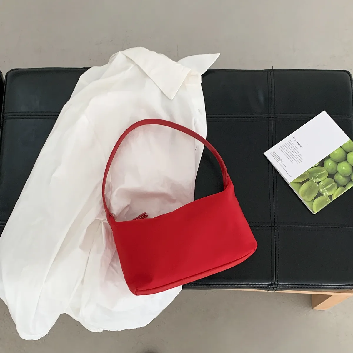 sacs à main d'été en nylon avec poignée supérieure, style ins, petits sacs bandoulière décontractés, nouvelle mode et polyvalence