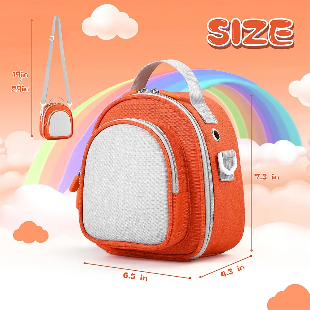 étui de transport pour yoto mini (édition 2024), sac porte-cartes, peut contenir jusqu'à 30 cartes, étui rigide, sac organisateur pour lecteur audio