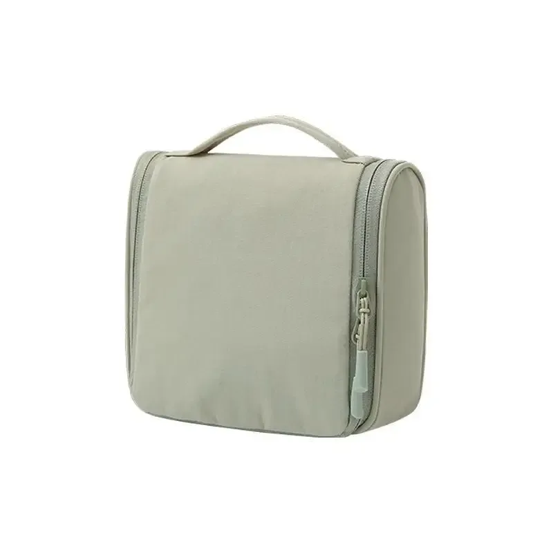 trousse de toilette suspendue imperméable portable avec crochet, grande capacité, organisateur cosmétique et de soins de la peau
