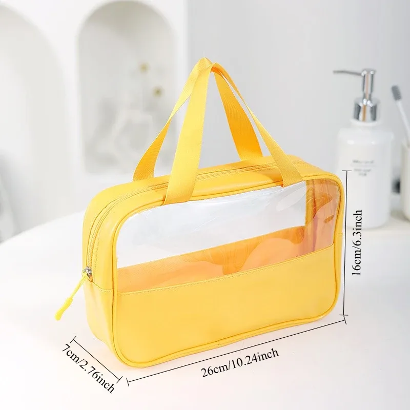 trousse à cosmétiques en maille noire à double couche, trousse de maquillage portable de grande capacité, trousses de toilette à fermeture éclair, trousse de voyage, évaluationstorage, poudres