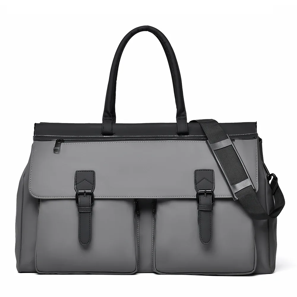 sac de voyage multicolore de grande capacité pour hommes, sac à bandoulière décontracté, sac d'ordinateur pour les déplacements quotidiens