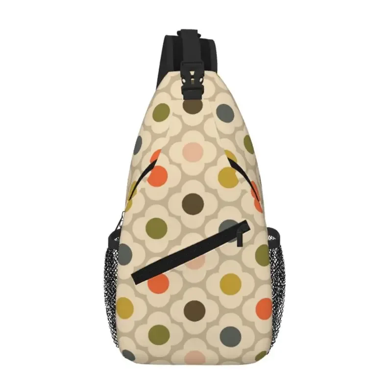 sacs à bandoulière orla kiely multi stem flowers pour voyage, randonnée, hommes et femmes, sac à dos portable, sac de poitrine, sac à bandoulière quotidien.
