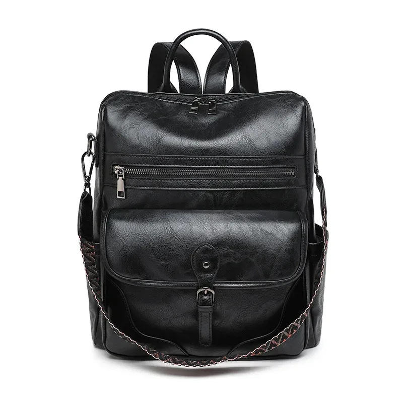 sac à dos sac à main pour femmes sac à dos de voyage créateur de mode dames sacs à bandoulière en cuir pu mode sac à dos antivol