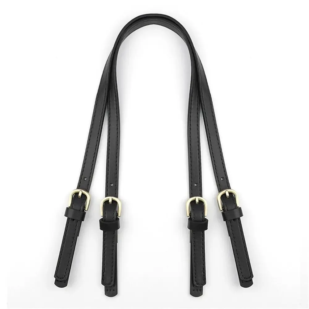 sangle de sac en cuir pu pour femme, poignées de sac à main amovibles, double structure, poignées de remplacement réglables, 65-71cm, accessoires de sac, 1pc