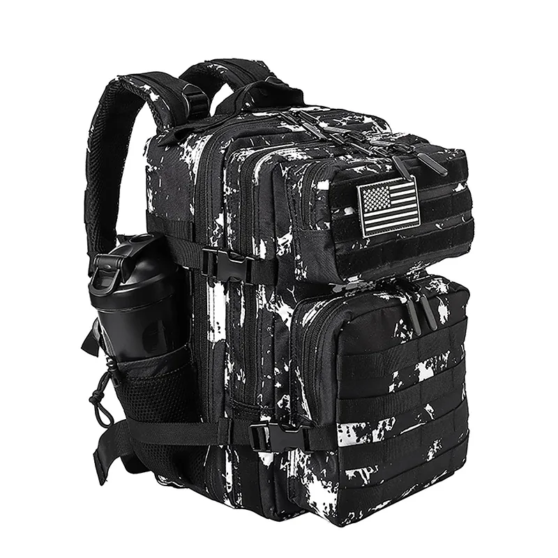 lhi 25l sac à dos tactique sac de gym pour femmes école fitness sports camping en plein air randonnée sac à dos sorcière porte-bouteille