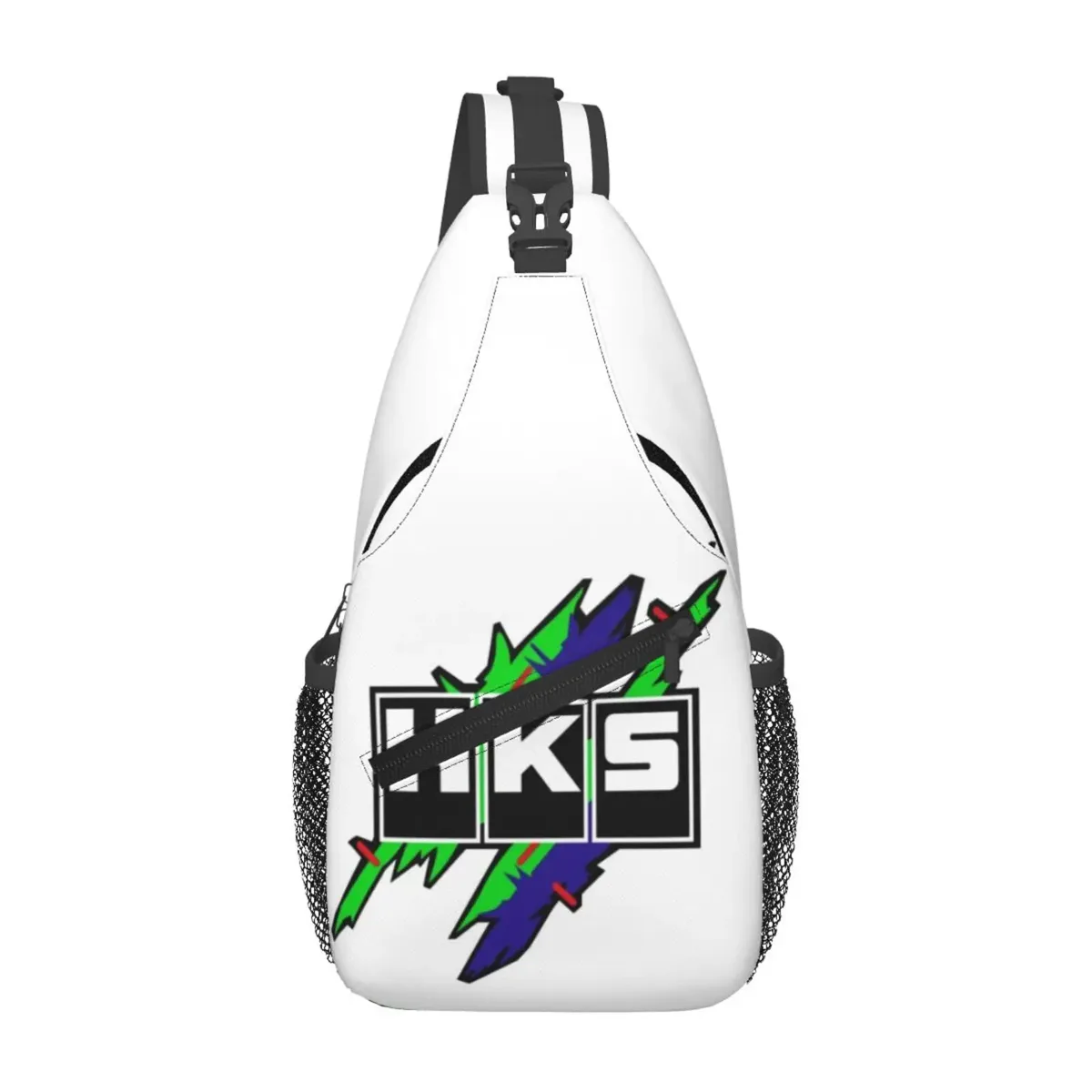 hks advan-sac à dos à bandoulière avec logo jdm pour homme et femme, observateur, réglable, décontracté, voyage, randonnée