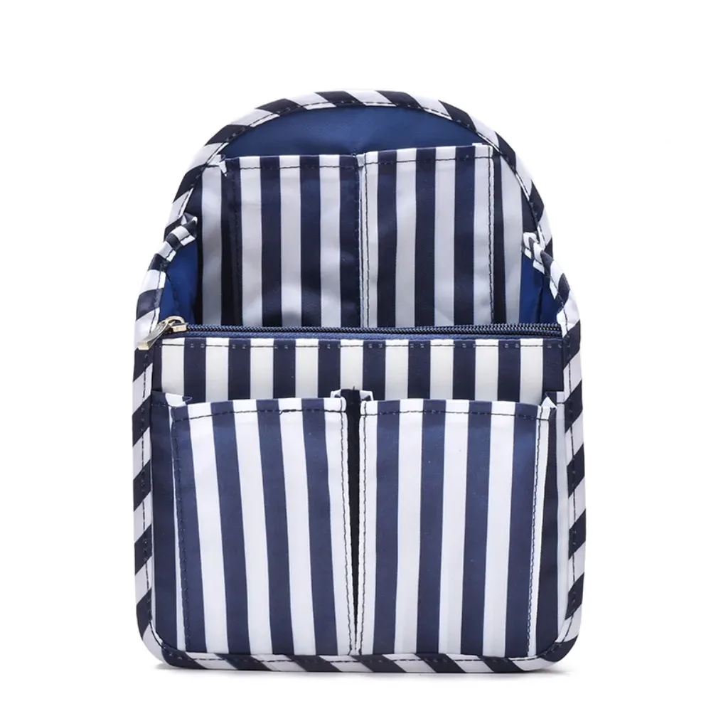 sac de rangement multi-poches pour sac à dos, doublure intérieure multifonctionnelle, sac de rangement à grande capacité avec compartiments de tri.