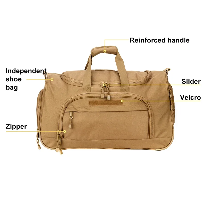sacs de sport de voyage pliables de 40l, sac de sport, bagage à main, sac de sport avec compartiment pour chaussures pour hommes et femmes, 6 couleurs