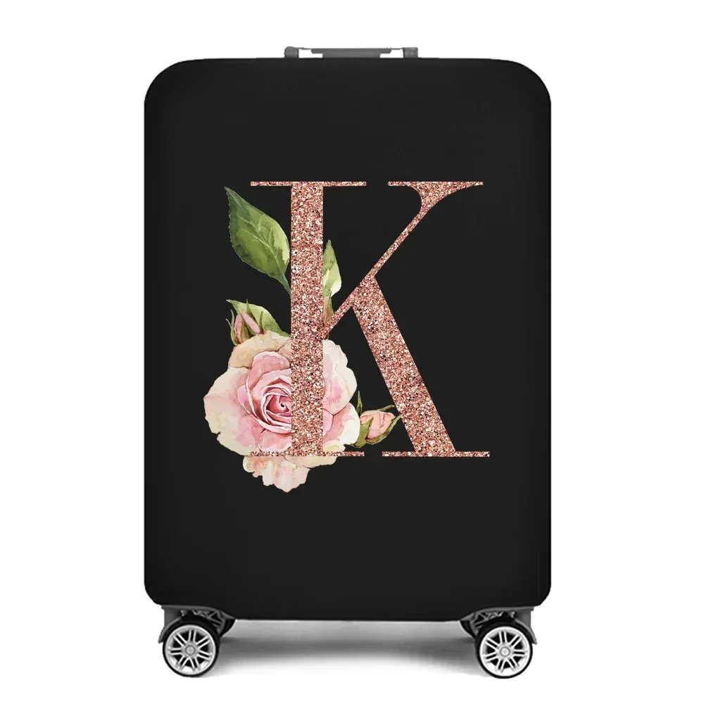 housses de protection pour bagages extensibles 18-32, housse de protection pour valise de voyage, série or rose, housses anti-poussière, organisateur de voyage