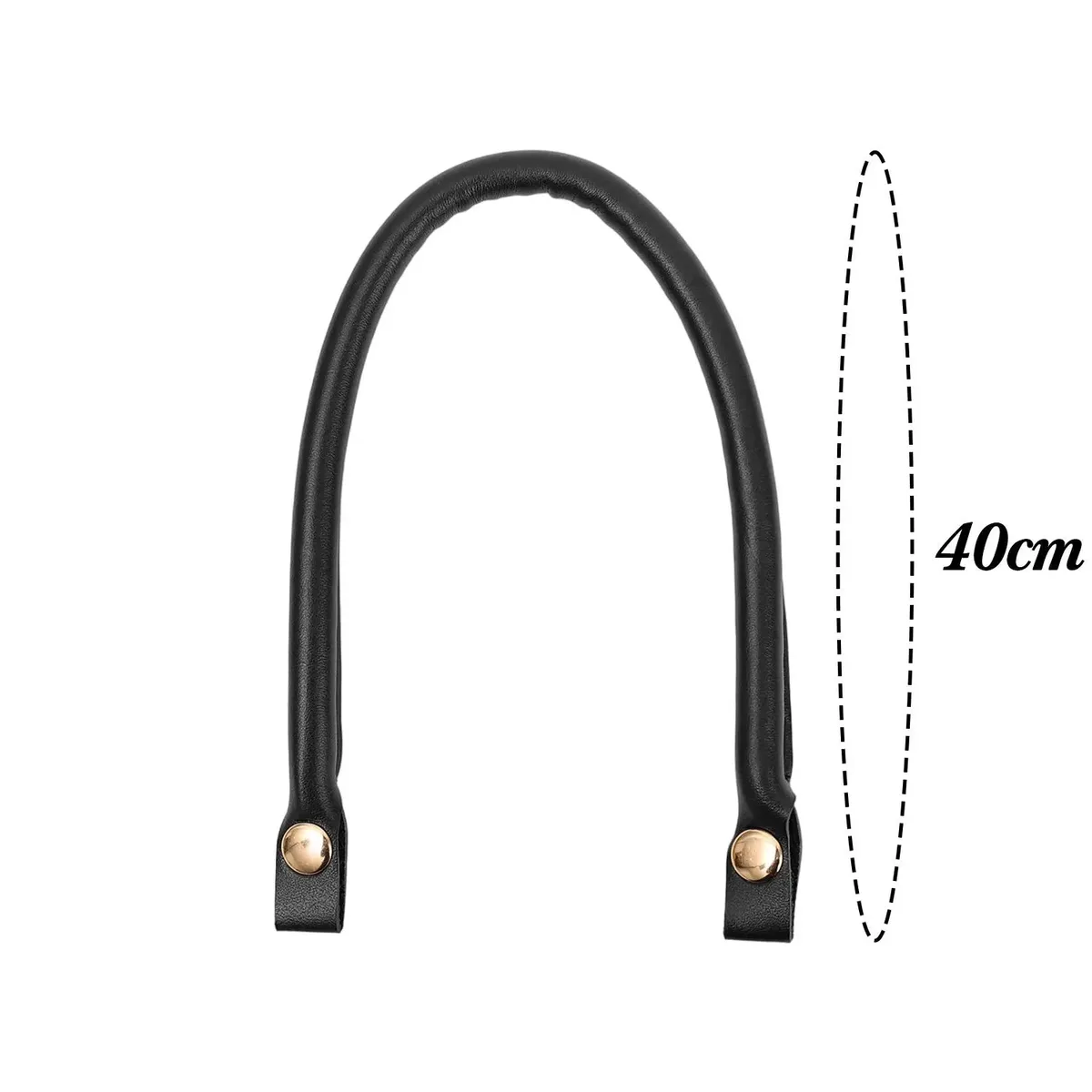 sangle de sac à bandoulière en cuir pu pour femmes, couleur unie, poignées de remplacement pour poignée de sac à main, fermoir, accessoires de bricolage