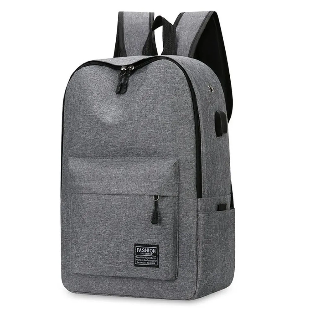 sac à dos polyvalent en tissu oxford, tendance, noir, gris, bleu, rouge, sac d'ordinateur lavable, sac de voyage 15 pouces, unisexe