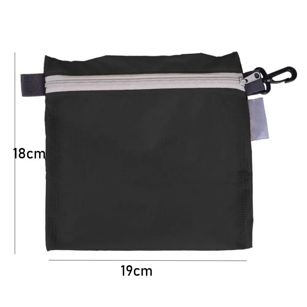 pochette de randonnée portable avec crochet, organisateur d'extérieur, housse de pluie pour sac à dos, trousse de toilette de voyage, sacs de natation imperméables