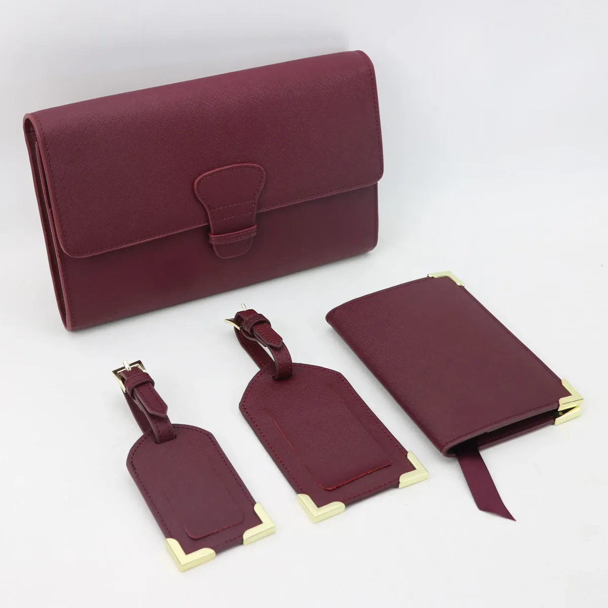 portedocuments cuirvachecuirsaffiano noirbeige glissiereboutons voyage identification passeport billets pièces lot deux ensembles compartiments intérieurs