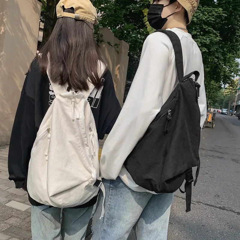 sac à dos uni pour femmes, sac à dos en toile lavée 2026 pour adolescentes, sacs d'école, sac à dos de voyage pour hommes, sac à dos de grande capacité, sac à dos de jour