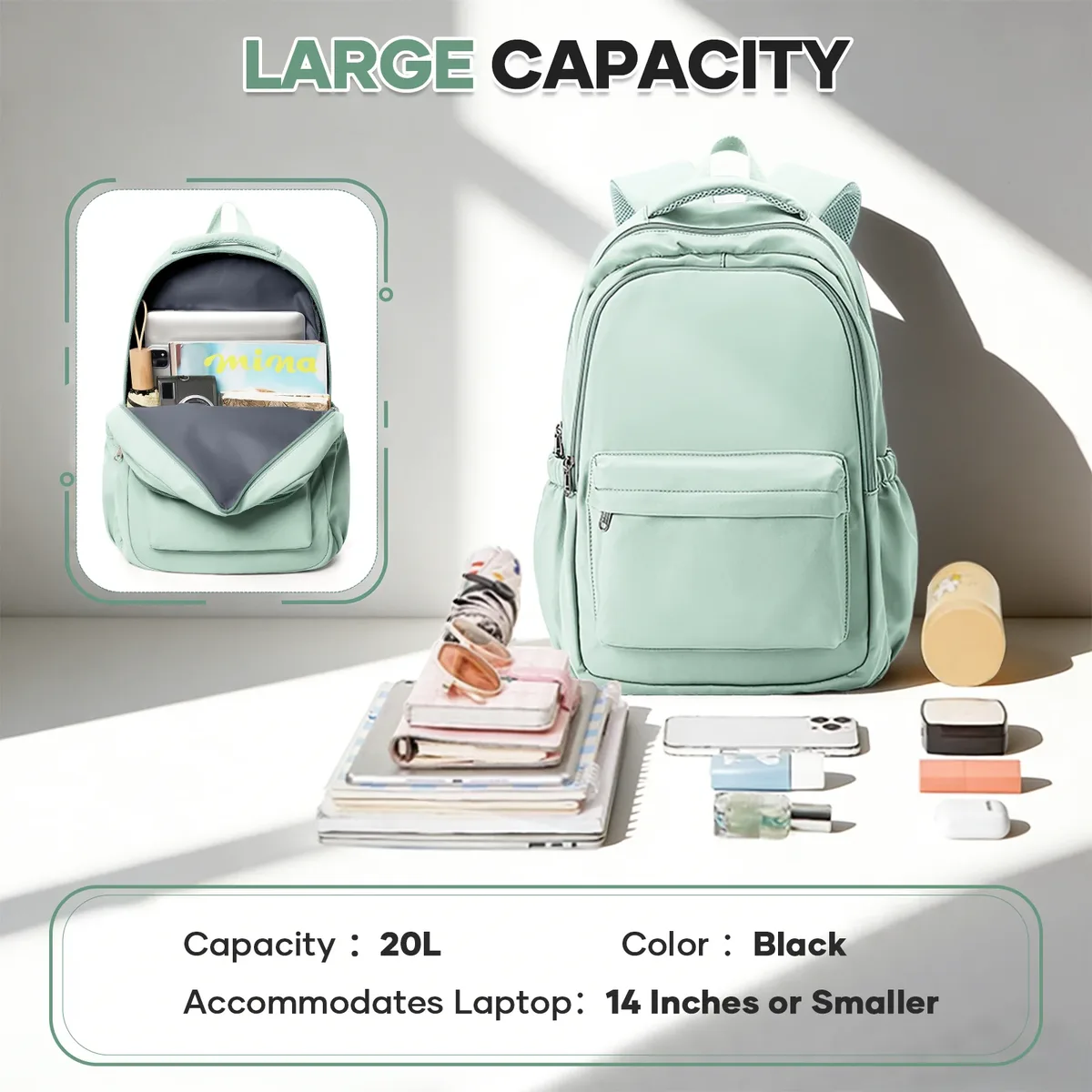 sac à dos pour l'école primaire, sac d'école pour adolescentes, sac à dos léger pour femmes, sac à dos imperméable pour ordinateur portable, sacs à dos pour tous les jours