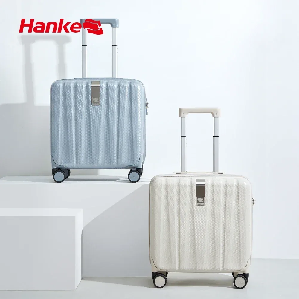 hanke business-valise sous le siège à coque rigide, bagage à main, roues tournantes, embarquement, 14 pouces, 16 pouces, 100% pc