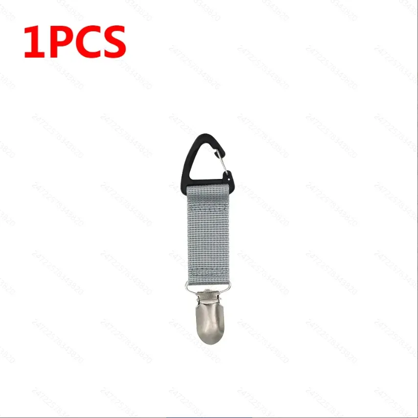 clip voyage chapeau nylon bande élastique boucle métal sécurité robuste fixation sac main dos bagages enfants ados camping extérieur