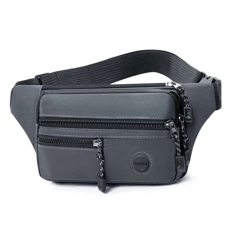 sac banane unisexe imperméable tendance – pochette de ceinture homme, sacoche de hanche femme, pochette de travail pour téléphone – équipement de voyage pour hommes et femmes