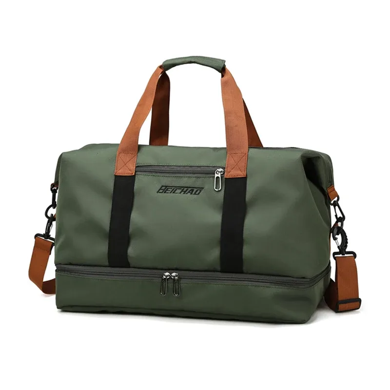 sac de voyage extensible pour femmes, sac à main de sport, sac de fitness, grande capacité, sac de nuit pour week-end à une épaule