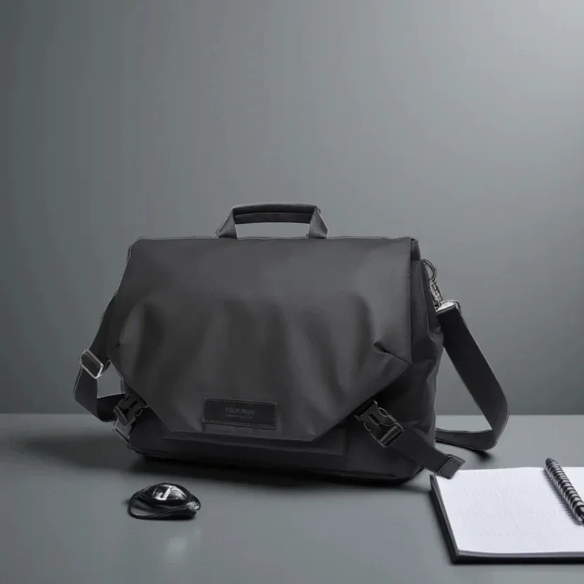 MATE ELAN – sac messager étanche pour hommes d'affaires, étui multifonctionnel pour ordinateur portable, sac à bandoulière décontracté de grande capacité pour hommes