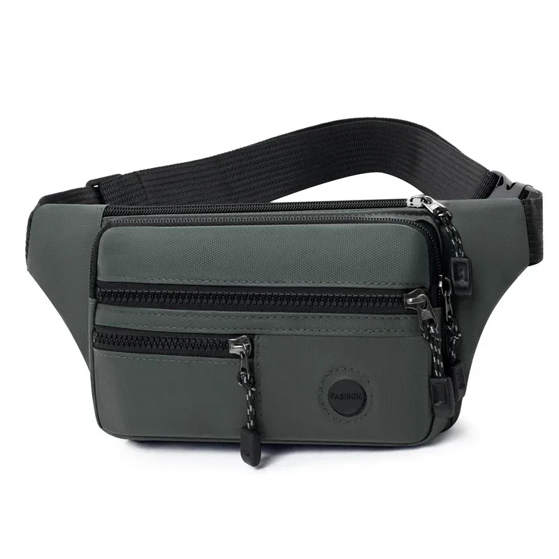 sac banane unisexe imperméable tendance – pochette de ceinture homme, sacoche de hanche femme, pochette de travail pour téléphone – équipement de voyage pour hommes et femmes