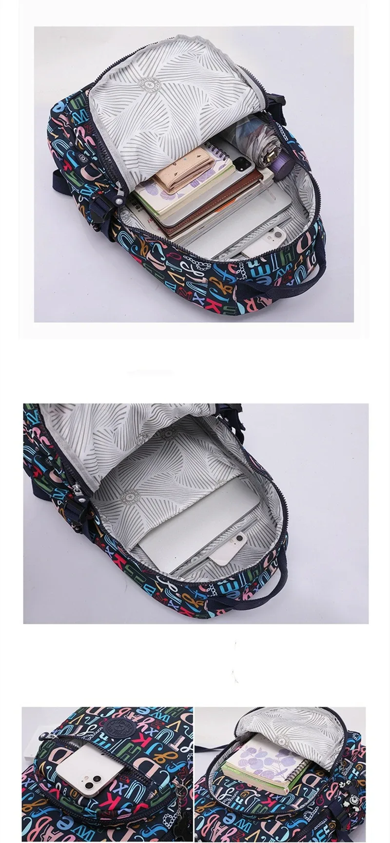 sac à dos d'école de grande capacité pour hommes et femmes, sac de voyage léger pour ordinateur portable, haute qualité, mode décontractée, a4, fille, 15.6 en effet 14, m1983