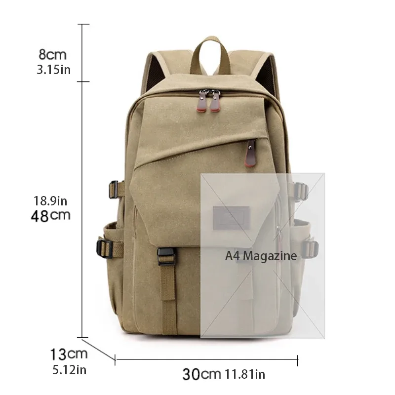 sac à dos de voyage de grande capacité pour hommes, adapté à différents groupes de personnes, longueur de bandoulière réglable, multi-compartiments