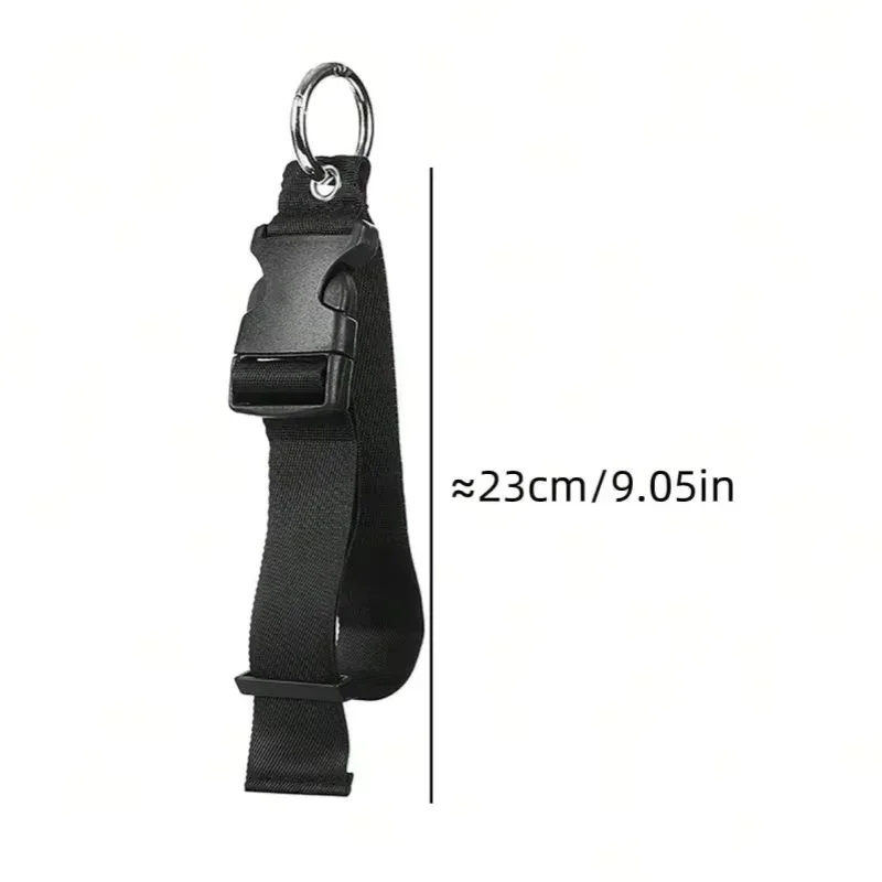 sangle de suspension réglable pour bagages, support de vêtements, ceinture de fixation pour valise, accessoires de voyage pour vestes et parapluies