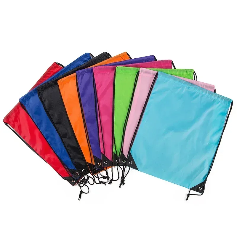 sac à dos pliable pour sports de plein air, voyage, portable, étanche, natation, plage, camping, cordon de serrage, sacs quotidiens en nylon