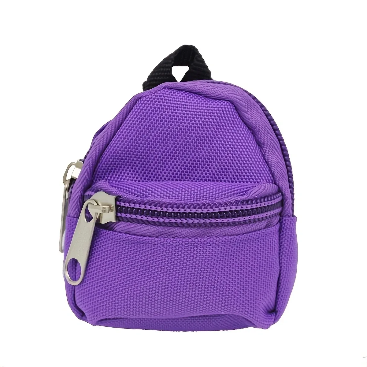 sac dos nylon petit format ovale fermeture glissière poche latérale double épaule poches latérales couleur vivante usage voyage