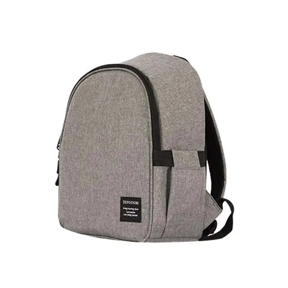 sac dos tissu oxford doublure intérieure nourriture bleu gris compact poche latérale zippée isotherme transport fruits légumes bière boissons glacés chilling