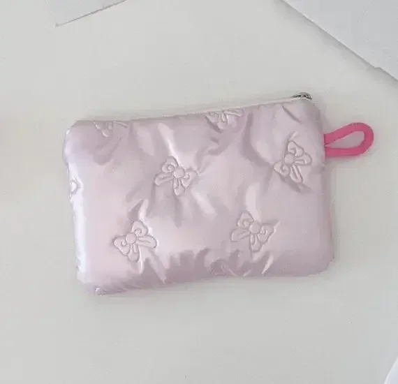 sacs de maquillage à motif d'arc lingge argenté pour femmes, mode mignonne dame filles écouteurs clé rouge à lèvres sac de rangement cosmétique pochette à fermeture éclair