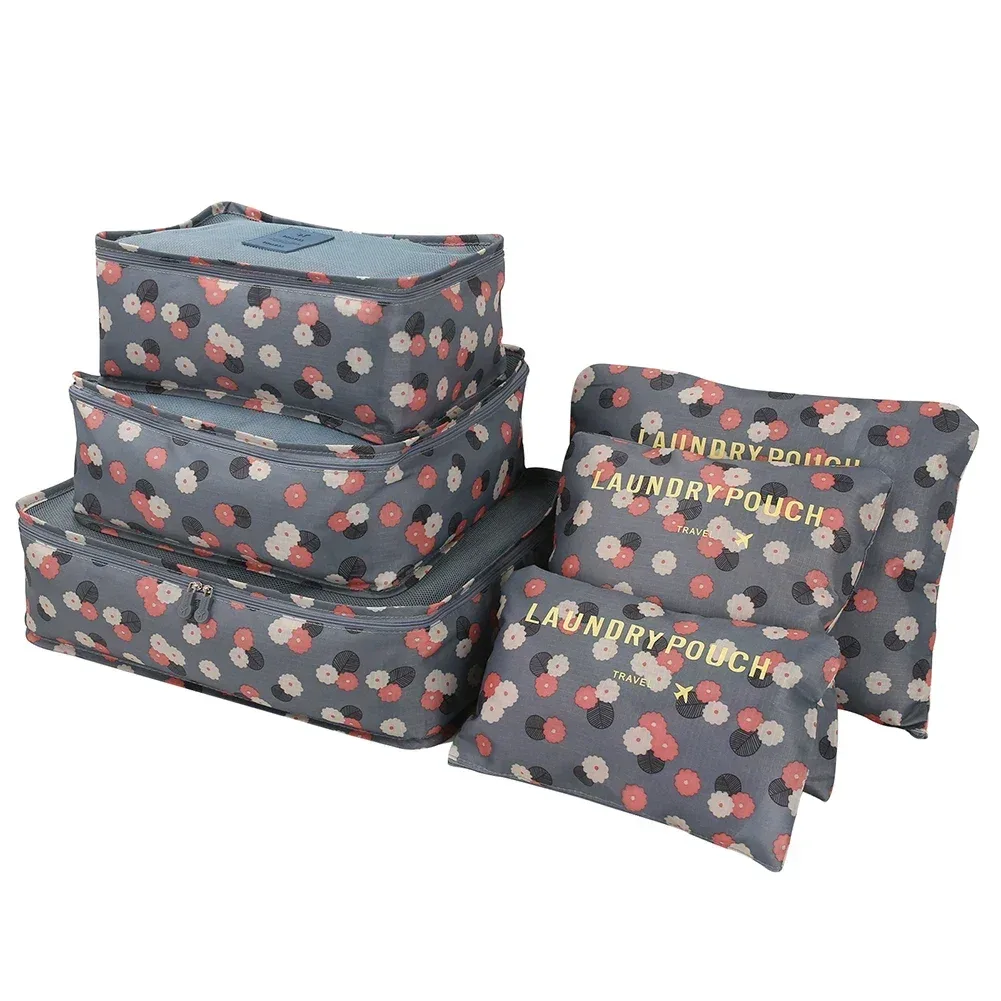 organisateur voyage sacs rangement oxford doux polyvalent transparent respirant fermeture éclair durabledurable pliable transport facile conception boucle empilable vêtements