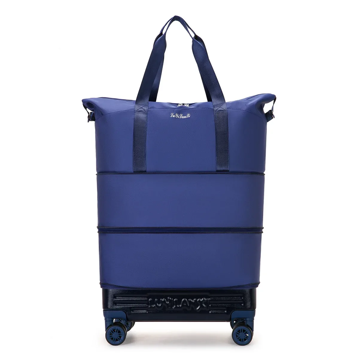 sac de voyage grande capacité avec roulettes, roulettes universelles pour les voyages longue distance, les voyages d'affaires, sac de rangement pour bagages