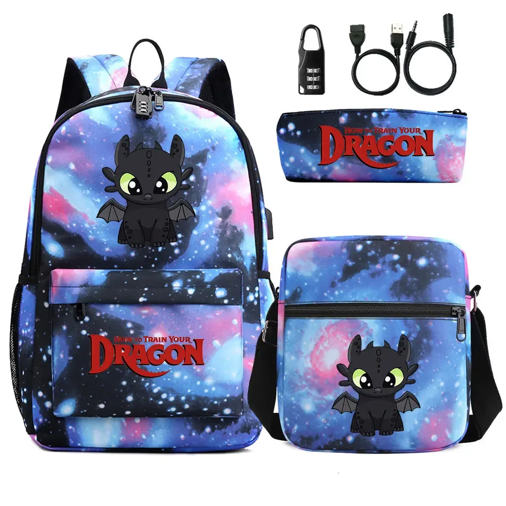 sac dos oxford université logo how to train your dragon motif dragons poche téléphone portable bandoulière arquée fermeture éclair usage enfant voyage