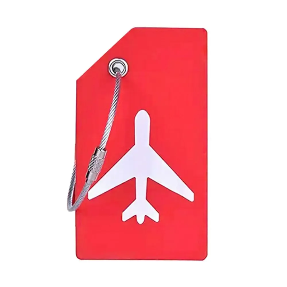 nouvelle étiquette de bagage en silicone souple, 6 couleurs, pour carte d'embarquement, étiquette nominative pour bagages, pour hommes