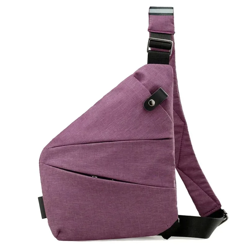 sacs de poitrine multifonctions antivol, sacs bandoulière pour hommes, sacs messager imperméables, sac banane