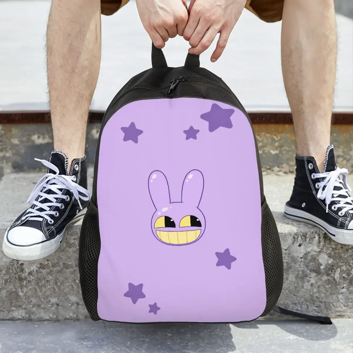 Sac à dos Jax Cartoon Digitals Circus pour femmes, sac d'école classique pour étudiants, sac à dos pour ordinateur portable, sac à bandoulière de voyage pour enfants